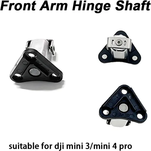 Vista 4 de Reemplazo del eje del brazo delantero para DJI Mini 4 Pro/Mini 5 Pro OEM Eje brazo delantero bisagras piezas de reparación para DJI Mini 3 Drone