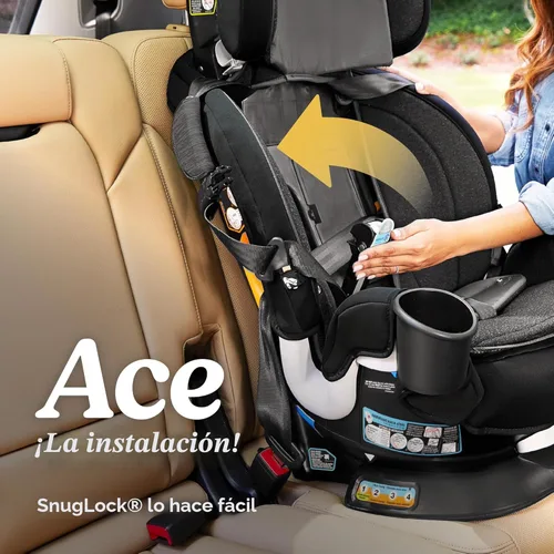 Vista 4 de Graco Turn2Me - Asiento convertible 3 en 1 para automóvil, función de asiento giratorio, con opciones de orientación trasera, orientación hacia