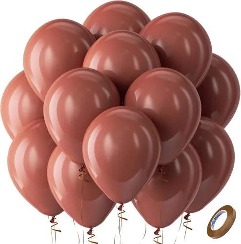 Vista 216 de Bezente Paquete de 100 globos blancos de látex de 12 pulgadas para 04-blanco-G20