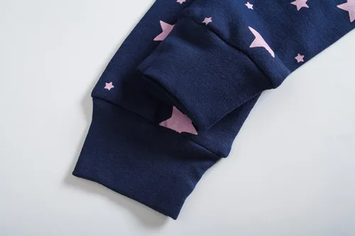 Vista 7 de Dolphin&Fish pijama suave para niños y niñas, 100% algodón, pijama de manga larga para niños