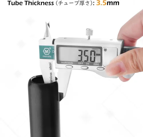 Vista 7 de Tija de sillín de bicicleta TRIWONDER 25.4mm 27.2mm 28.6mm 30.4mm 30.8mm 31.6mm de aluminio de 350mm de longitud poste de sillín de aleación poste