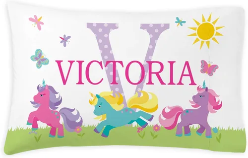 Vista 23 de Lets Make Memories Funda de Almohada Personalizada - Personalizada para Niños - Felpa de Forro Polar de Poliéster - Tamaño de Almohada Estándar