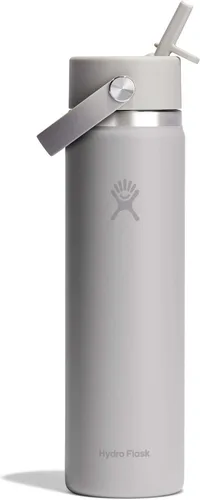 Vista 94 de Hydro Flask Botella de agua – Acero inoxidable aislado – Tapa flexible con popote de boca ancha, antiderrames, a prueba de fugas y recargable