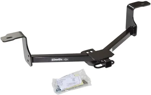 Vista 28 de Draw-Tite 24812 Class 1 Trailer Hitch, 1-1/4 Inch Square Receiver, Black, Compatible with Pontiac Vibe and Toyota Matrix