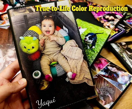 Vista 5 de Diseña tu propio libro de mesera, personaliza libros de servidor para mesera de 20 x 13 cm (8 x 5 pulgadas), cartera de servidor con bolsillo