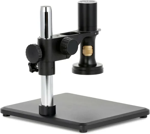 Vista 8 de AmScope - Microscopio digital todo en uno HDMI de 1080p con óptica de zoom + anillo de luz - DM756D-H1080