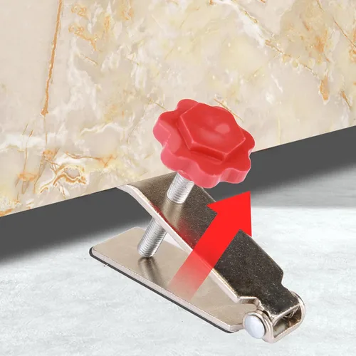 Vista 4 de Gato elevador de azulejos, 2 piezas elevador de azulejos, herramienta de elevación de ajuste de azulejos de pared, herramienta de elevación manual