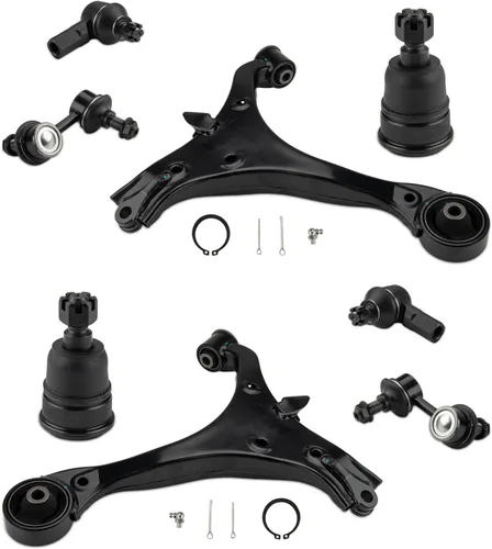 Vista 28 de KAC Kit de suspensión de brazo de control superior delantero apto para Honda Civic 1996-2000 con barra estabilizadora de rótula barra