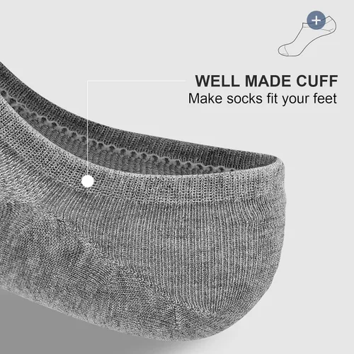 Vista 6 de Calcetines para hombre calcetines de corte bajo calcetines cortos para hombre calcetines casuales de algodón