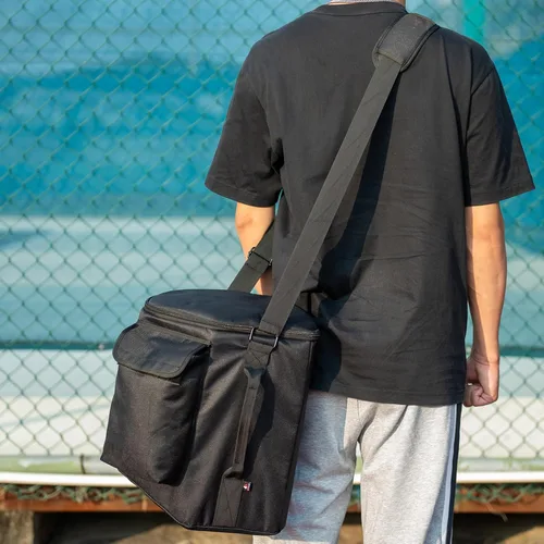 Vista 7 de TXEsign Estuche de transporte de viaje para Bose S1 ProBose S1 Pro+, funda deslizante con correa para el hombro y bolsillo para accesorios, soporte