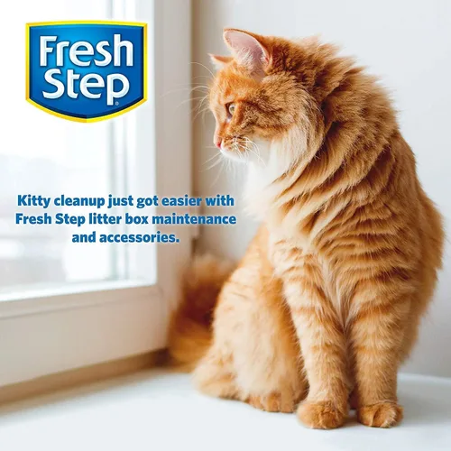 Vista 8 de Fresco Paso Cordón Cat Litter Box Liners, perfumado, tamaño jumbo, 36" x 19" - 7 unidades por caja, 2 cajas