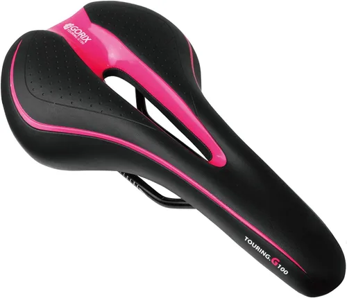 Vista 21 de Sillín GORIX para Bicicleta Cómodo con Cojín y Riel para Bicicleta de Montaña y Carretera para Hombres y Mujeres (GX-C19)