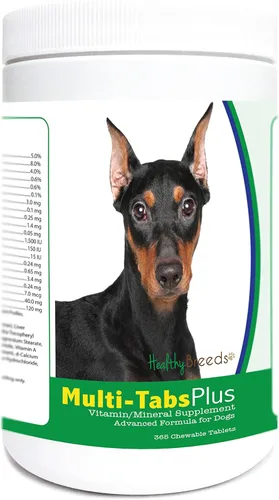 Vista 346 de Healthy Breeds Affenpinscher Multi-Tabs Plus tabletas masticables 180