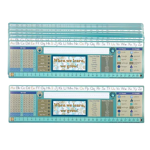 Vista 11 de Really Good Stuff Encuentra alegría en los ayudantes de escritorio de El viaje - Juego de 24