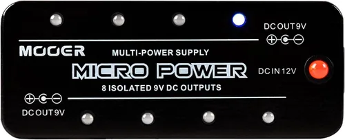 Vista 5 de Pedal de efectos para guitarra MOOER Blues Crab Clásico sonido de overdrive blues con accesorios para pedalboard