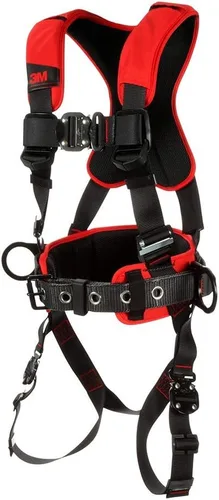 Vista 4 de 3M™ Protecta® Comfort Construction Style Arnés de posicionamiento 1161200, negro, pequeño, 1 EA/estuche