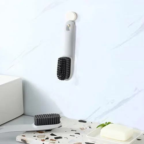 Vista 7 de 2 juegos de cepillo de lavandería cepillo para zapatos, cepillo de cerdas suaves, cepillo de limpieza para el hogar, cepillo de limpieza de nailon