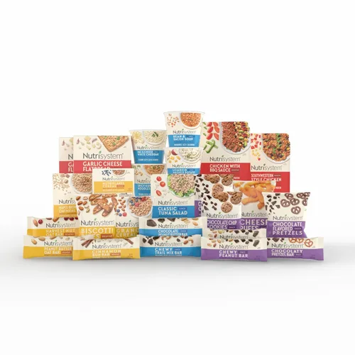 Nutrisystem® Kit de inicio equilibrado de 7 días para perder peso con 28 deliciosas comidas y snacks