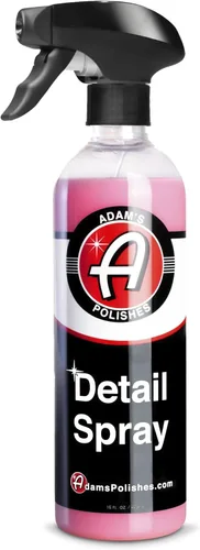 Adam's Spray para Detalles (16 fl. oz) - Detalle Rápido de Auto sin Agua | Pulidor, Barra de Arcilla y Potenciador de Cera para Auto | Añade Brillo