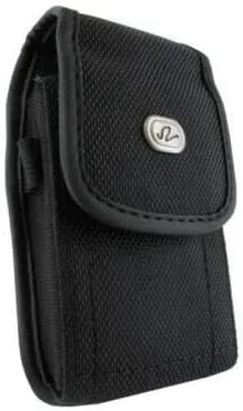 Vista 2 de Canvas Case Pouch Holster with Belt Clip/Loop for Straight Talk Alcatel OneTouch PIXI Avion LTE A571C