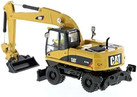 Vista 4 de Para CAT M318D Rueda Excavadora Estaño Caja Versión 1/87 DIECAST Modelo CAR Truck