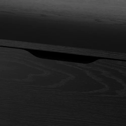 Vista 6 de South Shore Holland 5 cajones, roble negro