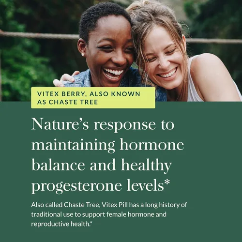 Vista 5 de Cápsulas Vitex Berry de Gaia Herbs, 751063144308, paquete de de 1, 1, 1