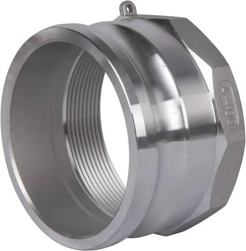 Vista 3 de 1 pieza de accesorios de bloqueo de leva de aluminio (parte A) accesorio de manguera de ranura de leva accesorios de camlock, adaptador macho hembra