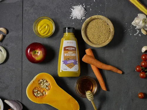 Vista 6 de True Made Foods Mostaza miel baja en azúcar, apta para dieta cetogénica (12 onzas, paquete de 3)
