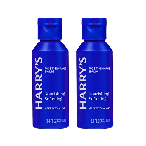 Harry's Bálsamo para después del afeitado para hombres con aloe - (Paquete de 2) 100 ml - Calma y suaviza la piel después del afeitado