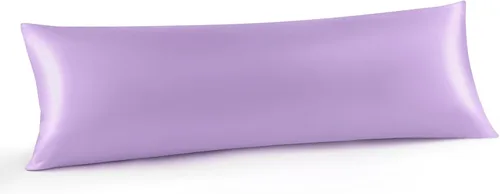 Vista 15 de INFIIXSO Funda de almohada de seda de morera, para cabello y piel, tamaño estándar, cremallera oculta, 20 x 26 pulgadas, suave y refrescante