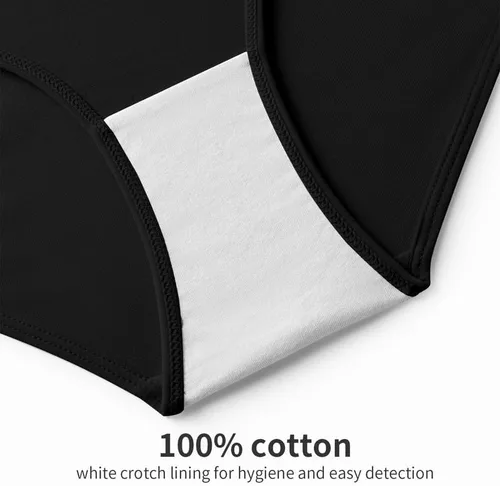 Vista 5 de Angelhood Paquete de 6 ropa interior de algodón para mujer, ropa interior de maternidad saludable, para embarazo, posparto, ropa interior debajo