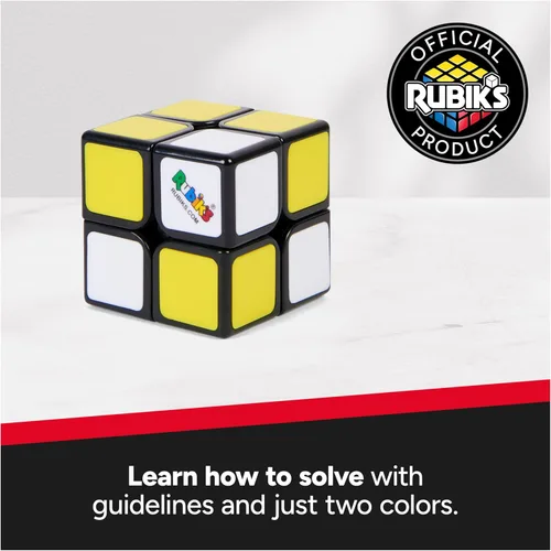Vista 2 de Rubik’s Cube, Aprendiz, Cubo Principiante 2x2, Rompecabezas Clásico de Combinación de Colores, Rompecabezas Sensorial para Solución de Problemas