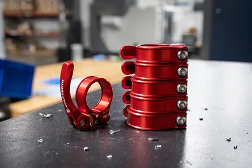 Vista 6 de Wolf Tooth Abrazadera de tija de sillín de liberación rápida QR - 1.126 in, verde