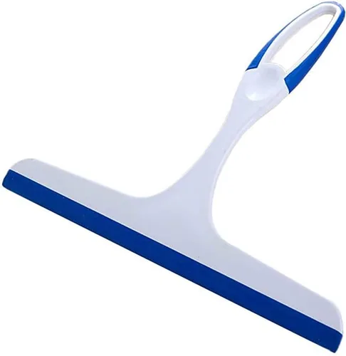 Vista 3 de 2 limpiaparabrisas de ventana con mango antideslizante, limpiaparabrisas de vidrio para cocina, hogar, automóvil, baño, espejo y ducha