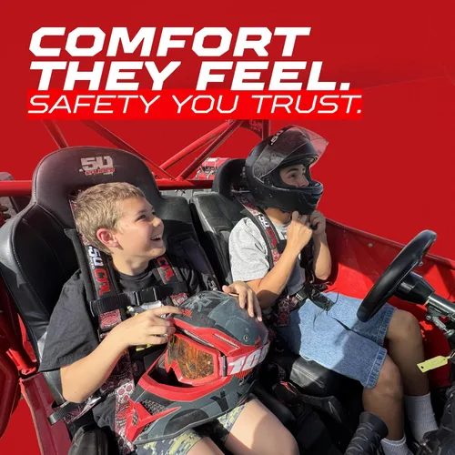 Vista 2 de 5 Point Harness for Bucket Seat & Bypass Plug for Bucket Seat, 9 Color Options, Compatiable with Canam, Racing Harness, UTV