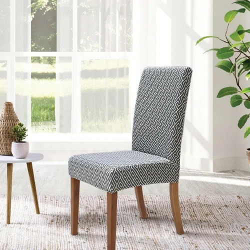 Vista 108 de SPRINGRICO Juego de 4 fundas para sillas de comedor, fundas elásticas para sillas de comedor, de elastano lavables, fundas para sillas Parsons