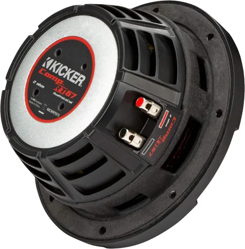 Vista 7 de KICKER Subwoofer CompRT de 6.75 pulgadas (6.496 in), DVC, 4 ohmios, cumple con RoHS