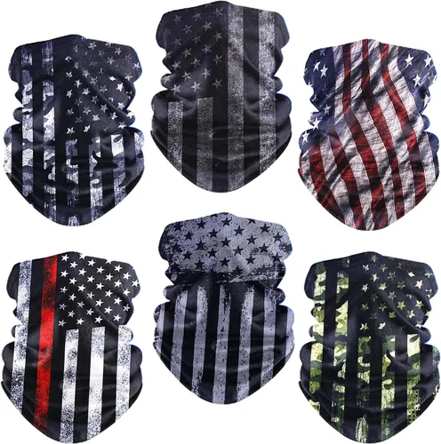 Neck Gaiter Face Cover Bandana Mask Scarf, Breathable Sun& Dust-proof for Cycling Running Fishing Hiking