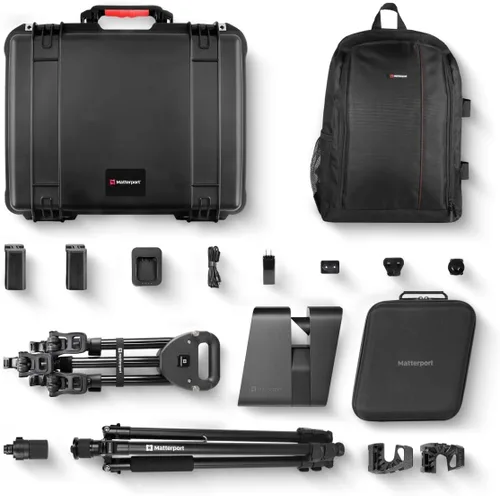 Vista 9 de Matterport Pro3 - Kit de rendimiento de cámara digital 3D Lidar para crear experiencias profesionales de recorrido virtual 3D con vistas de 360