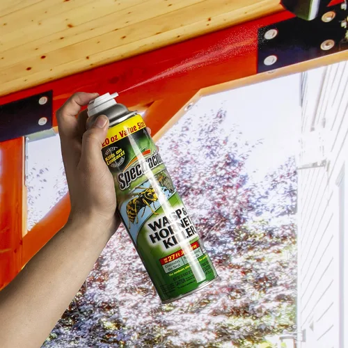 Vista 6 de Spectracide Aerosol asesino de avispas y avispones, 20 onzas, paquete de 3