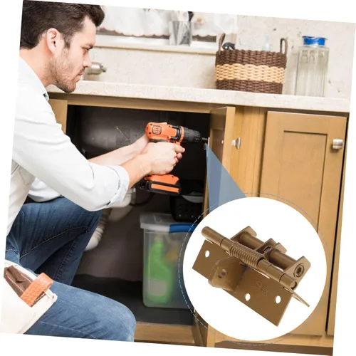 Vista 2 de DOITOOL Bisagras automáticas de cierre automático de la bisagra del cierrapuertas para las puertas cargadas por resorte