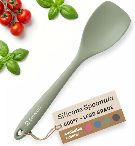 Vista 10 de Starpack 'The All Rounder' XL Premium Espátula Spoonula de Silicona - Cuchara Espátula de Silicona Resistente al Calor hasta 600°F - Las Mejores