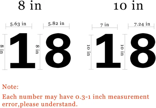 Vista 4 de Moldes de plantillas de números de 0 a 8 pulgadas, para hacer pasteles con números arábigos, rellenos decorativos, herramientas para hornear