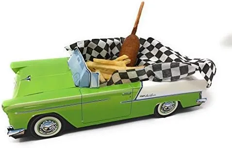 Vista 3 de 12 cajas de comida con forma de autos clásicos (colección de 1950)