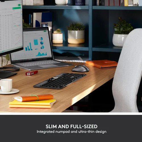 Vista 5 de Teclado solar inalámbrico K750, de Logitech , Negro talla única