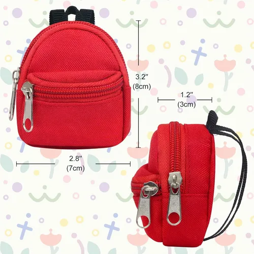 Vista 4 de UNICORN ELEMENT - Juego de accesorios de mini mochilas para muñecas de 11.5