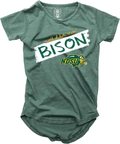 Vista 38 de Wes and Willy NCAA - Camiseta Burnout para niñas S/S