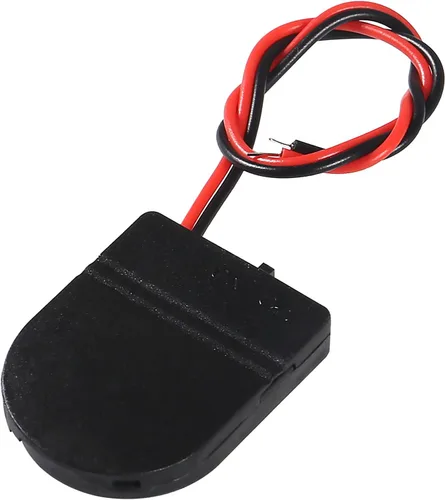 Vista 6 de 20 soportes de batería CR2032, soporte de batería CR2032 con interruptor, soporte para celda de moneda, 1 funda de batería de botón CR2032 de 3 V