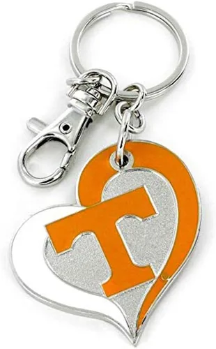 Vista 18 de aminco NCAA unisex-adulto Llavero de Corazón Espiral